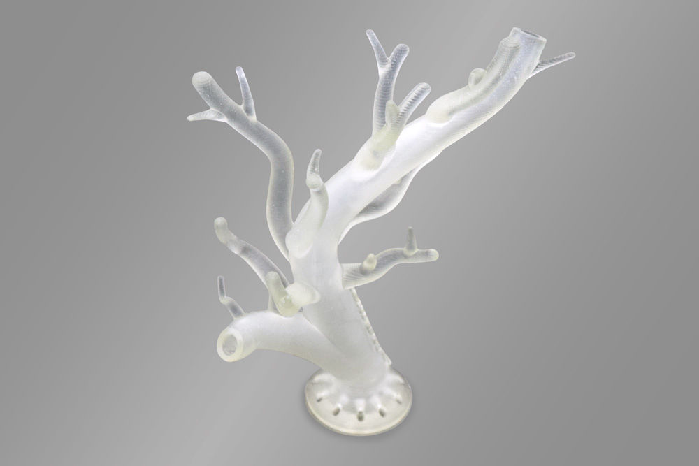 Elastic Resin part in Stereolithography (SLA)​ 3D printing