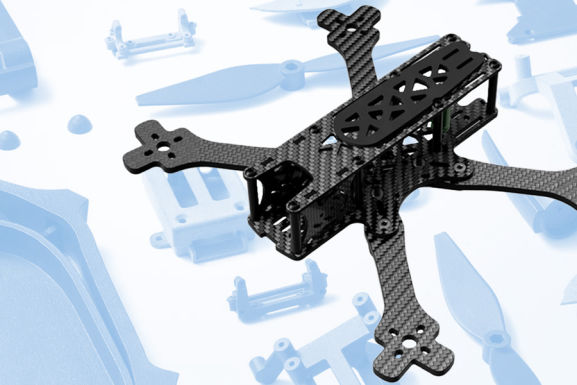 Drones 3D printing parts